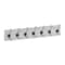 Flash Furniture Daly Wall Mounted 34 Inch Solid White Pine Wood Storage Rack w/7 Hooks HGWA-SCR-7-SLDWHT-GG - alternate 7